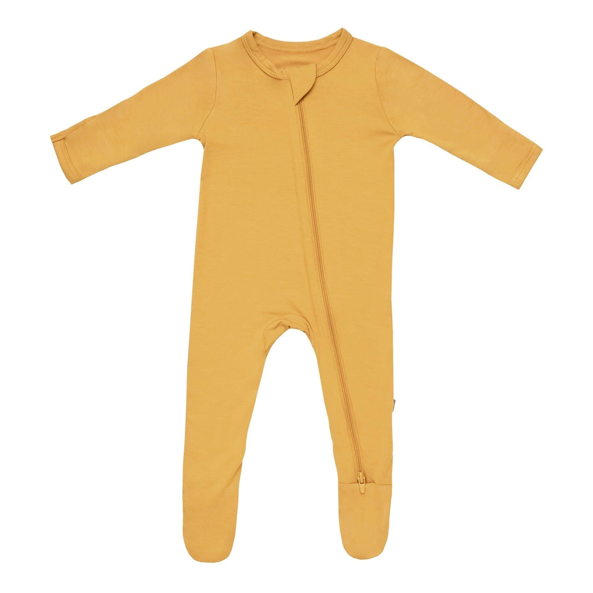 Kyte BABY Zippered Footies Zippered Footie in Marigold