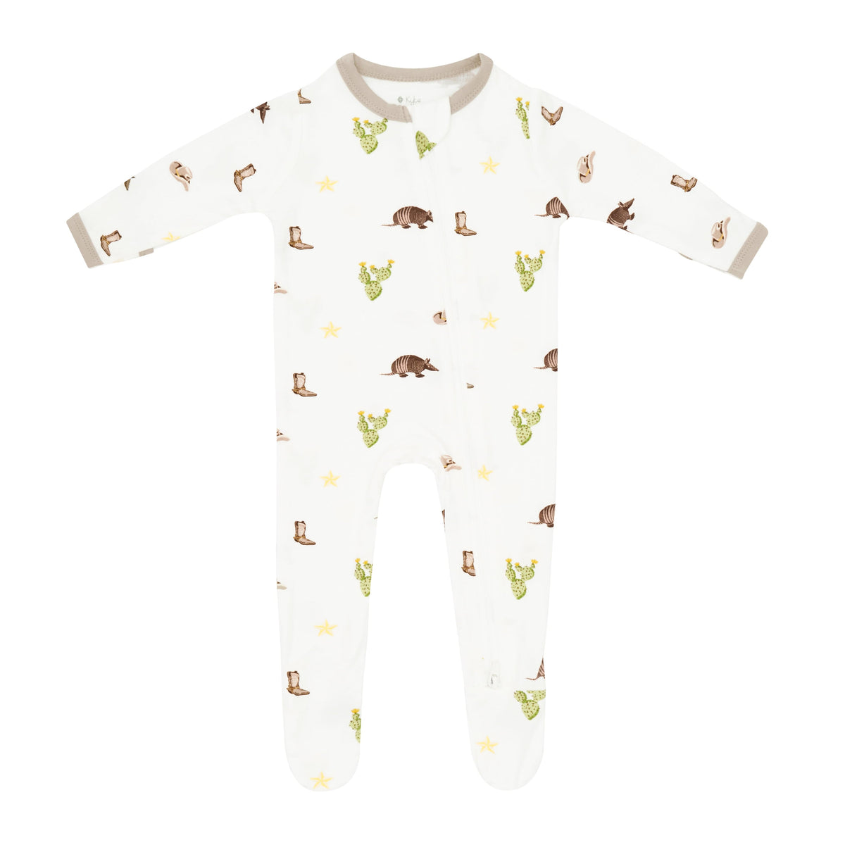 Kyte BABY Zippered Footies Zippered Footie in Western