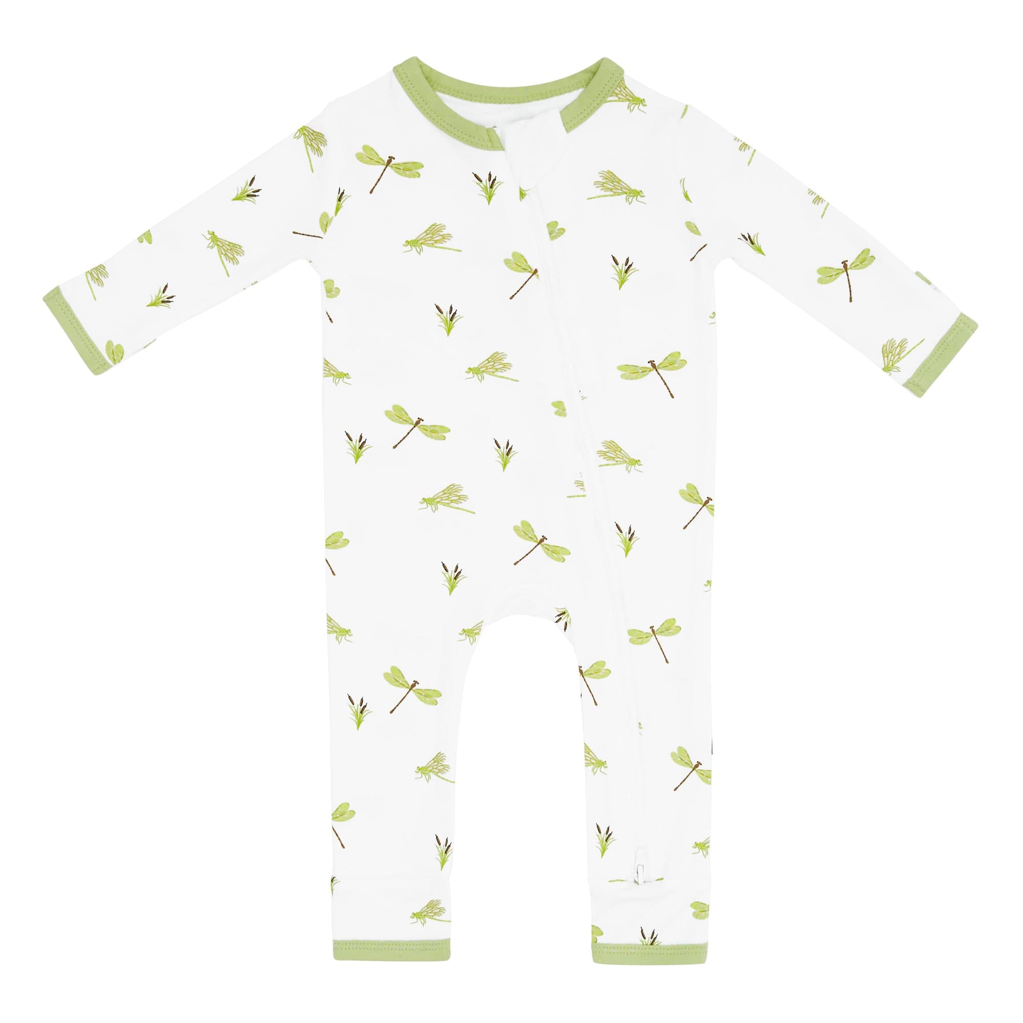 Kyte BABY Zippered Rompers Zippered Romper in Dragonfly