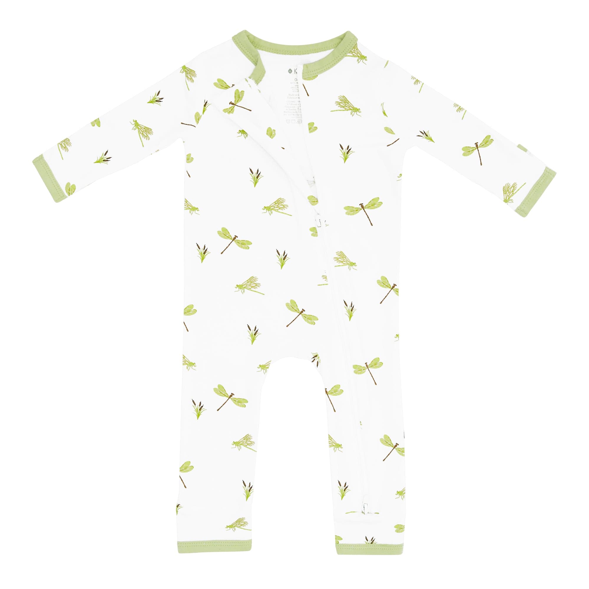 Kyte BABY Zippered Rompers Zippered Romper in Dragonfly